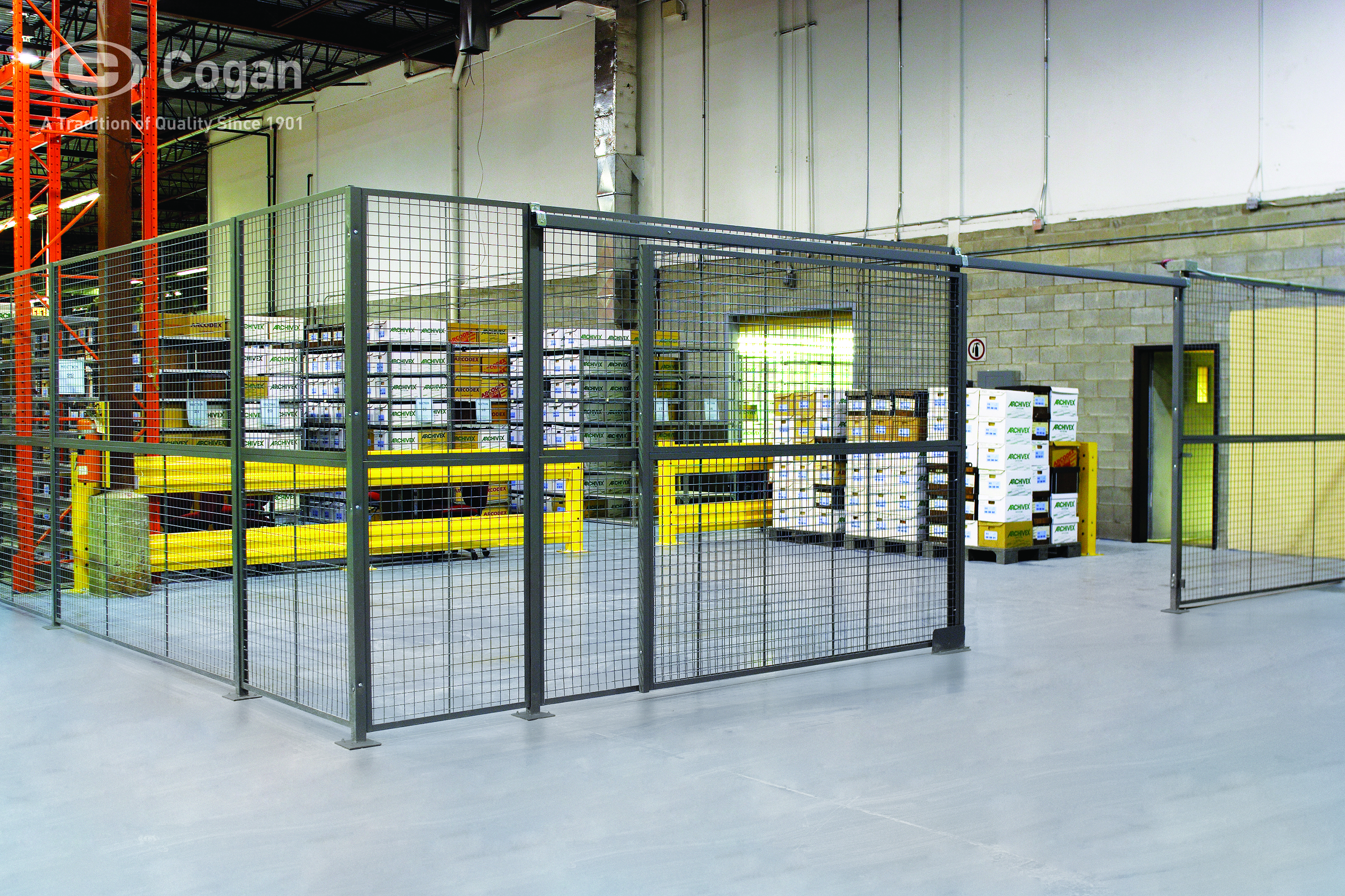 SECURITY CAGES / PARTITIONS / DEA CAGE