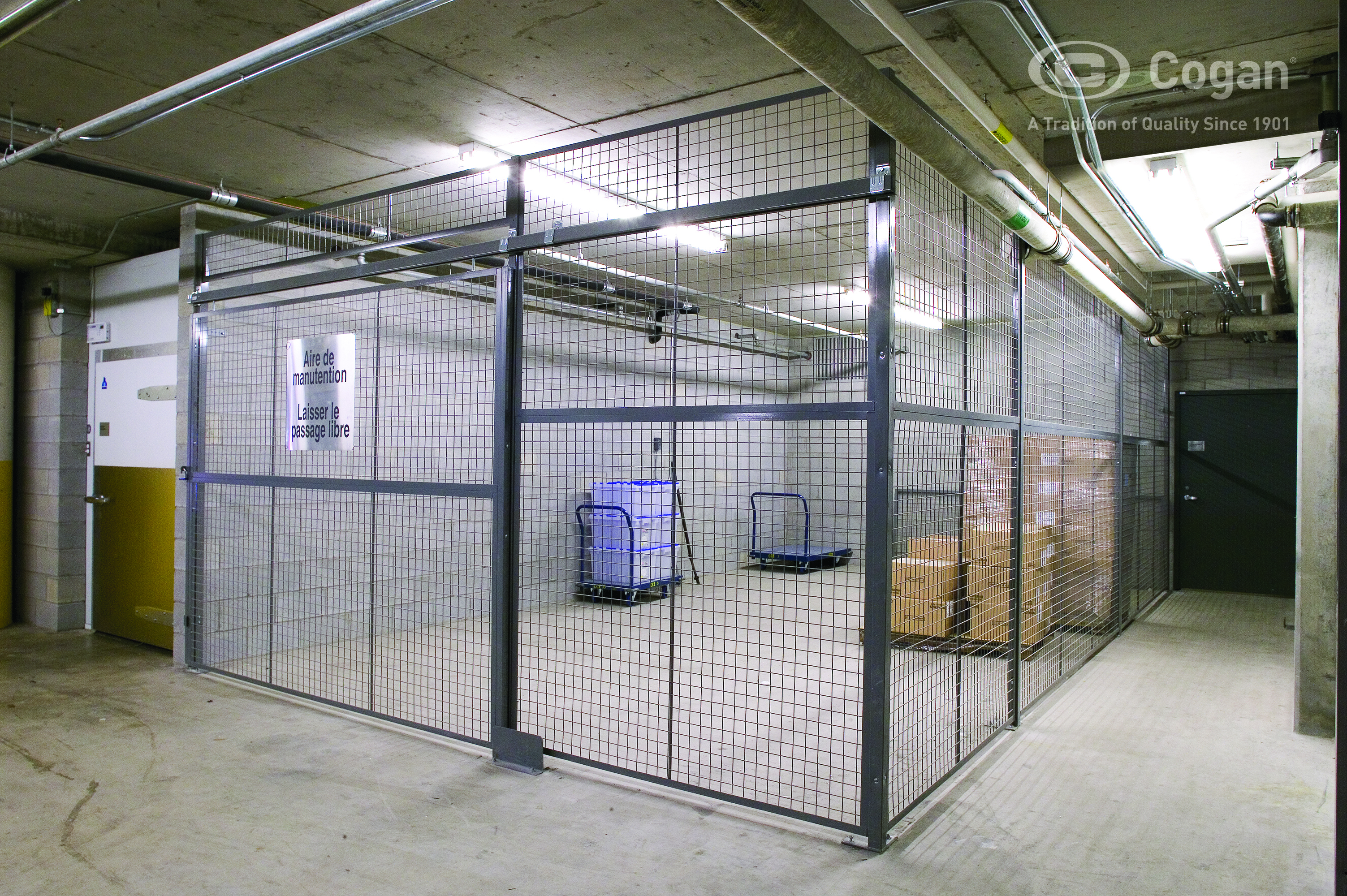 SECURITY CAGES / PARTITIONS / DEA CAGE